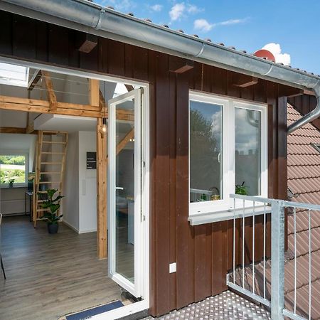 Апартаменты Cassel Lofts - Stilvolles Loft Im Gruenen Mit Balkon Nahe Vw-Werk Экстерьер фото