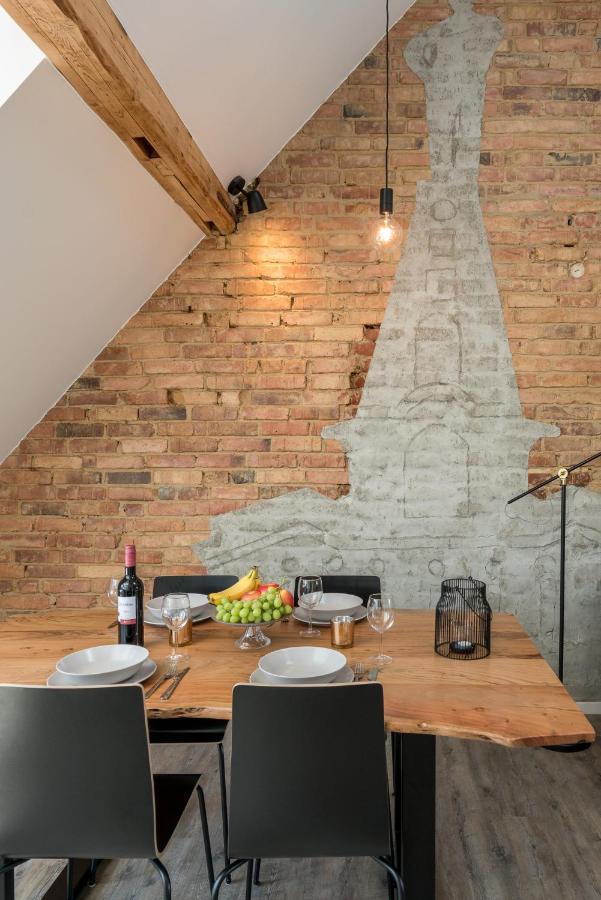 Апартаменты Cassel Lofts - Stilvolles Loft Im Gruenen Mit Balkon Nahe Vw-Werk Экстерьер фото
