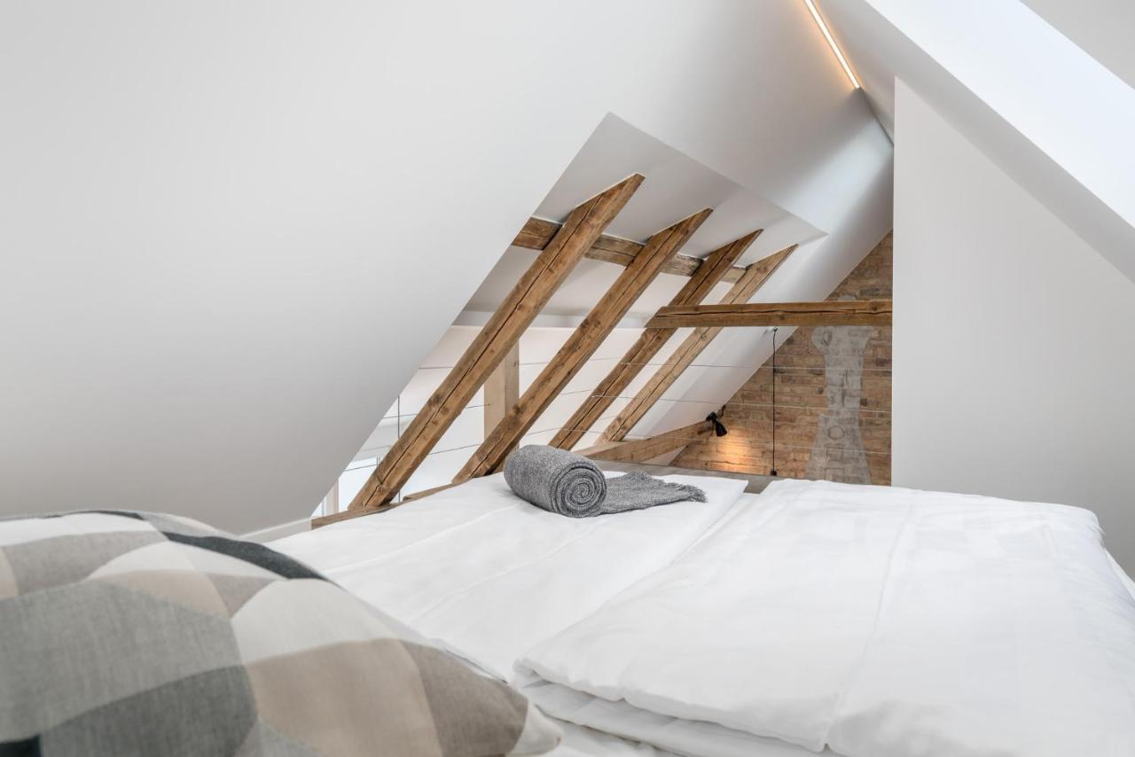 Апартаменты Cassel Lofts - Stilvolles Loft Im Gruenen Mit Balkon Nahe Vw-Werk Экстерьер фото